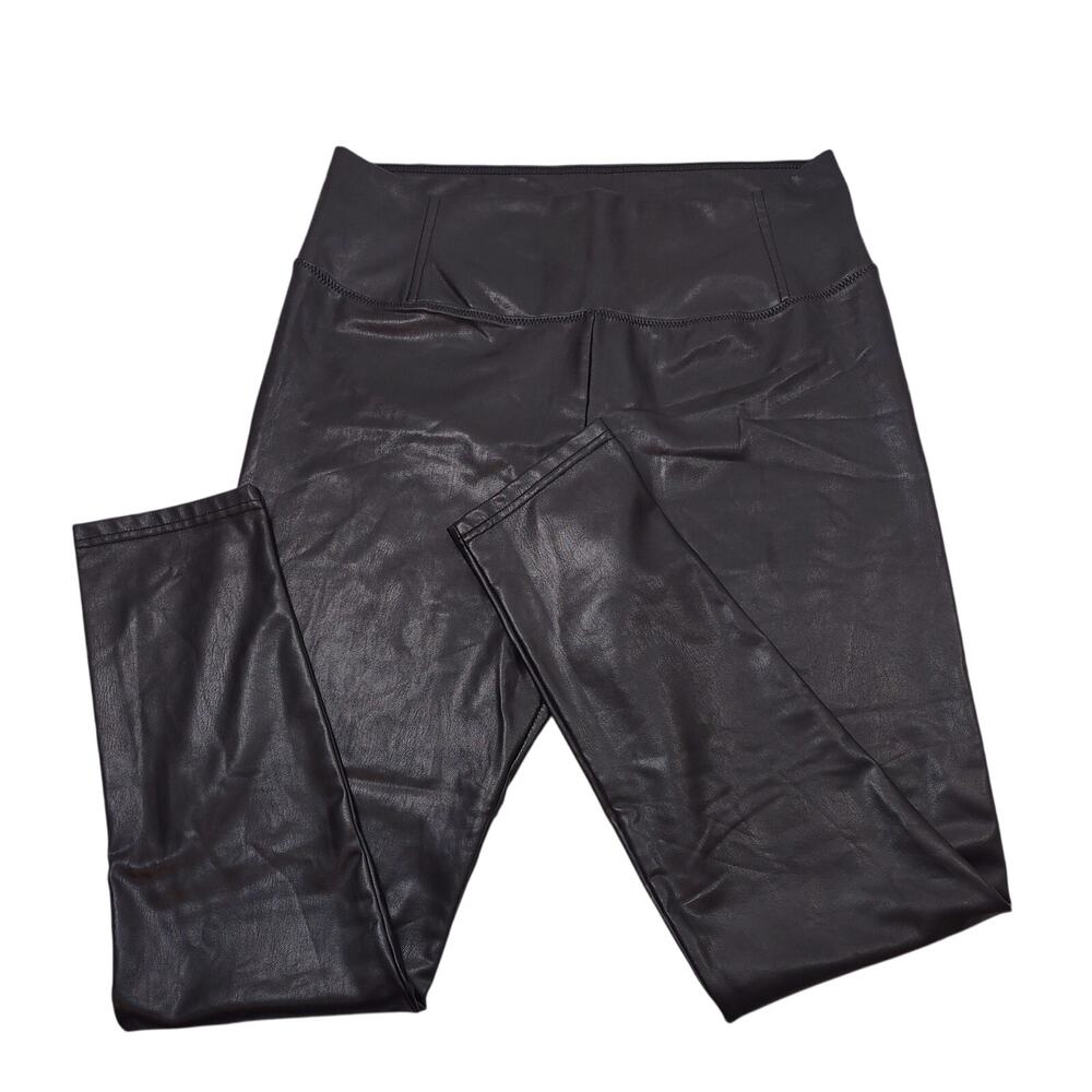 Seven for All Mankind Faux Leather Leggings, Size Large